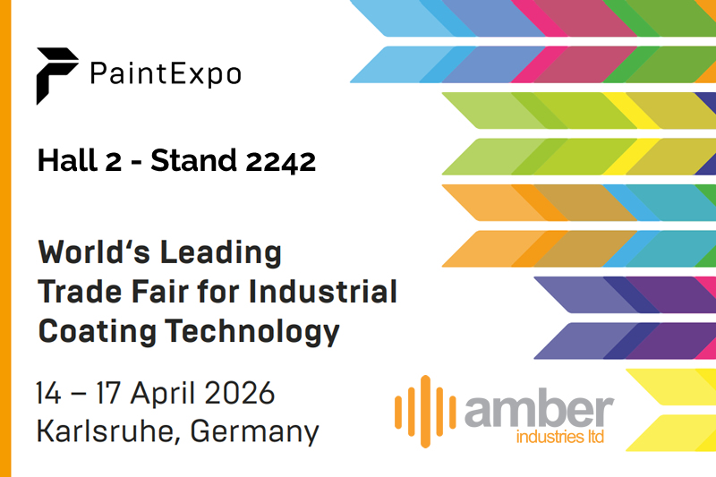 Amber Industries stellt auf der Paint Expo 2026 aus Amber Industries Exhibiting At Paint Expo 2026